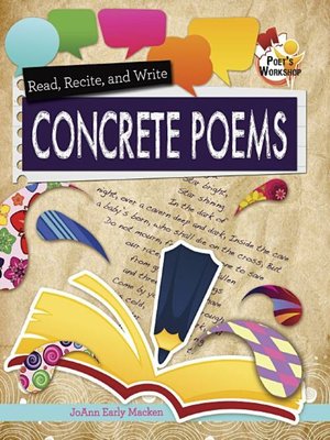 cover image of Read, Recite, and Write Concrete Poems